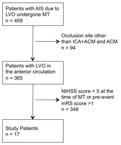 mechanical thrombectomy scores